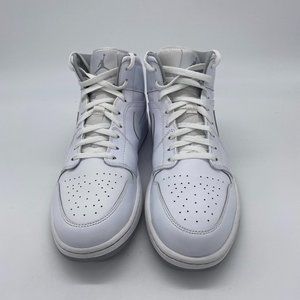Air Jordan 1 Mid 'White Wolf Grey' SKU: 554724 112